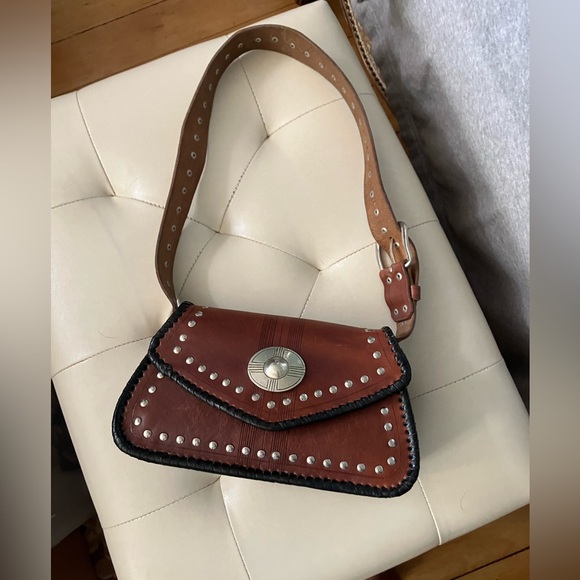 🔥Sale! Native American Four Winds Leather Bag - Picture 3 of 16